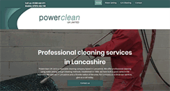 Desktop Screenshot of powerclean-uk.co.uk